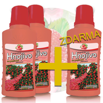 2 + 1 Kapalné hnojivo na popínavé jahody